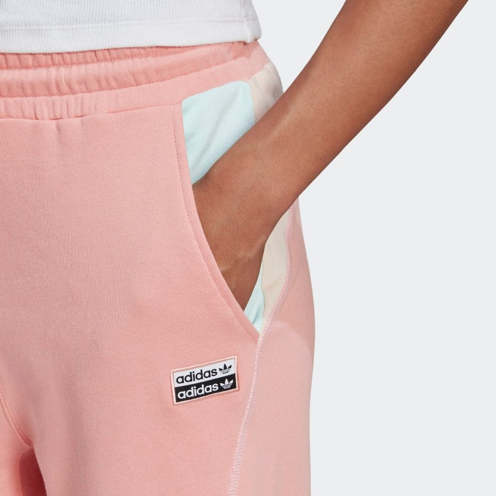 ADIDAS RYV Trace Pink Cropped Sweatsuit - Picture 11 of 12